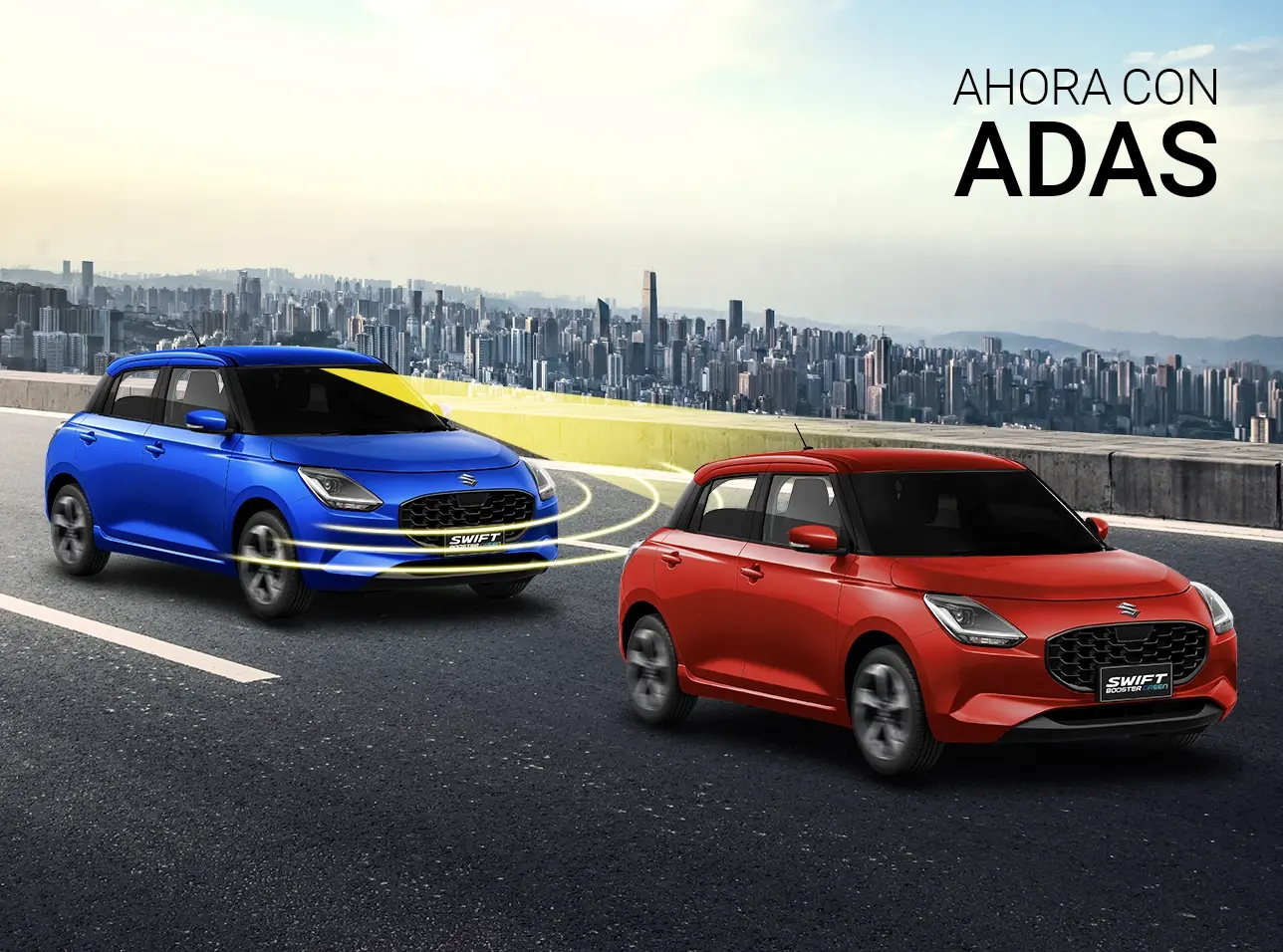 Seguridad activa Swift BoosterGreen